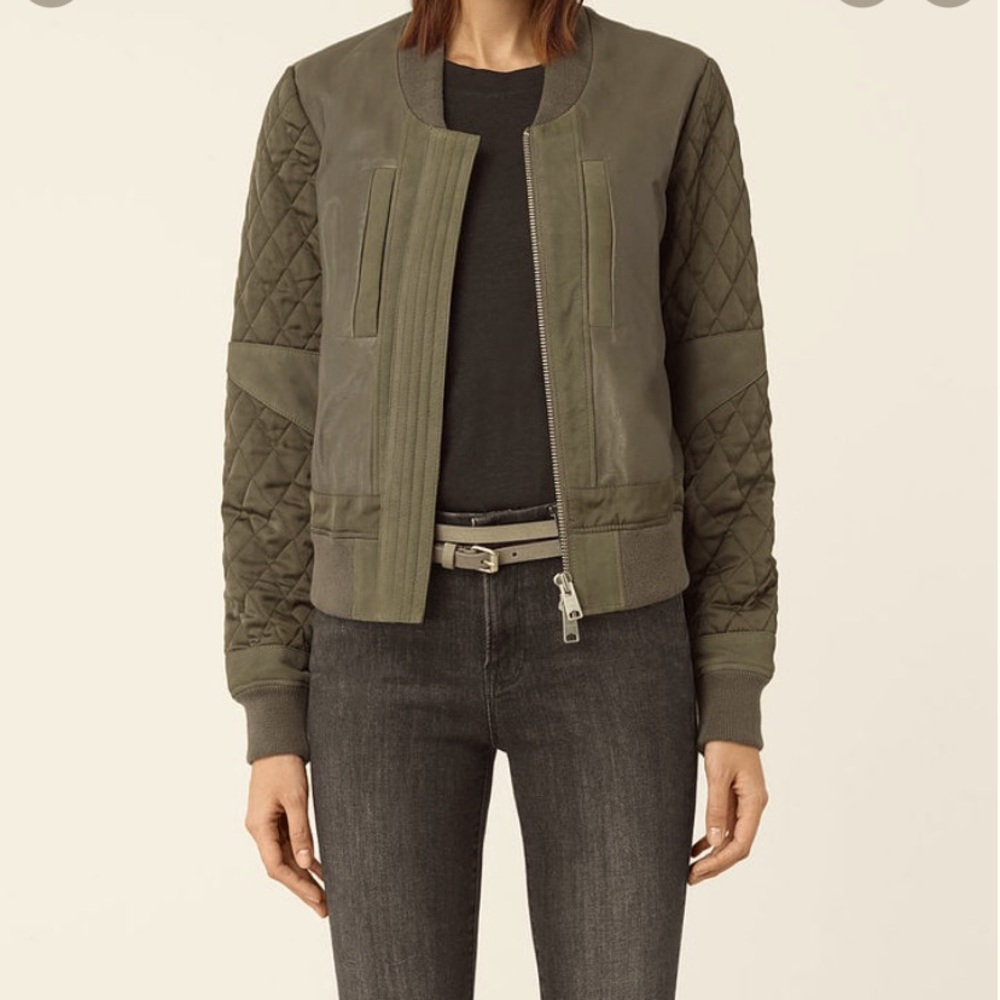 All Saints Classic Bomber Jacket